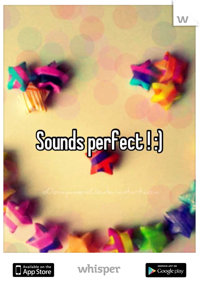 Sounds perfect ! :)