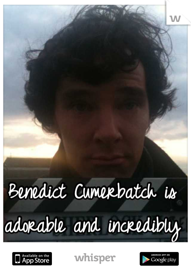 Benedict Cumerbatch is adorable and incredibly sexy at the same time