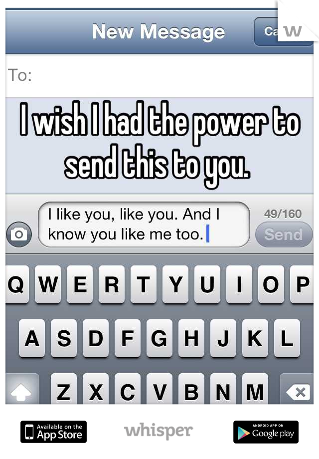 I wish I had the power to send this to you. 
