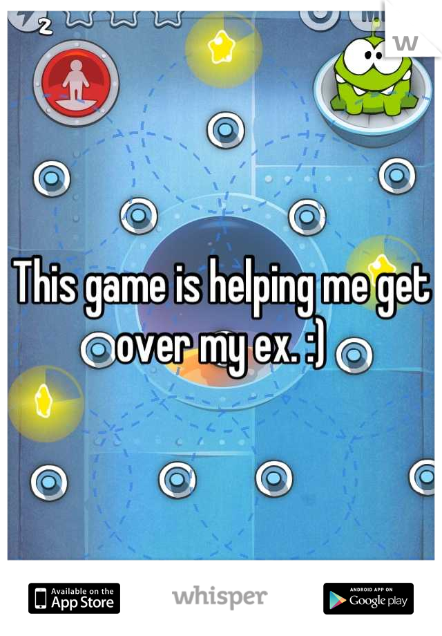 This game is helping me get over my ex. :)