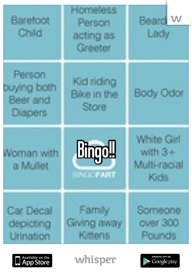 Bingo!!