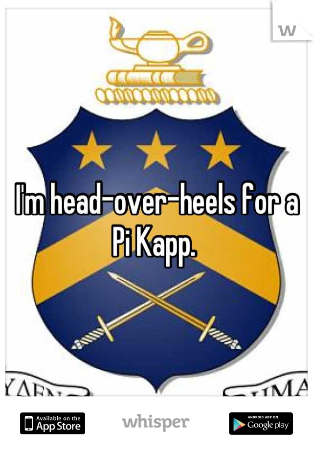 I'm head-over-heels for a Pi Kapp. 