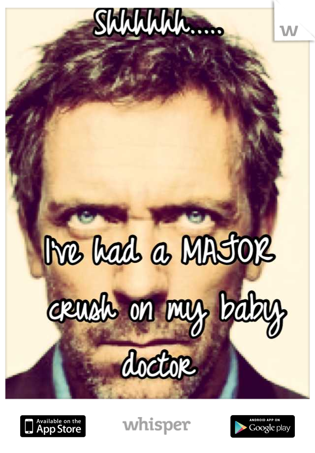 Shhhhhh.....



I've had a MAJOR
 crush on my baby doctor
For years...