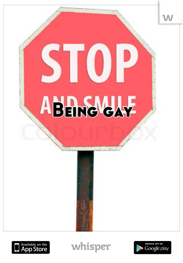 Being gay