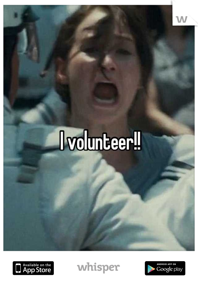 I volunteer!!