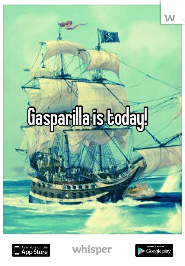 Gasparilla is today!