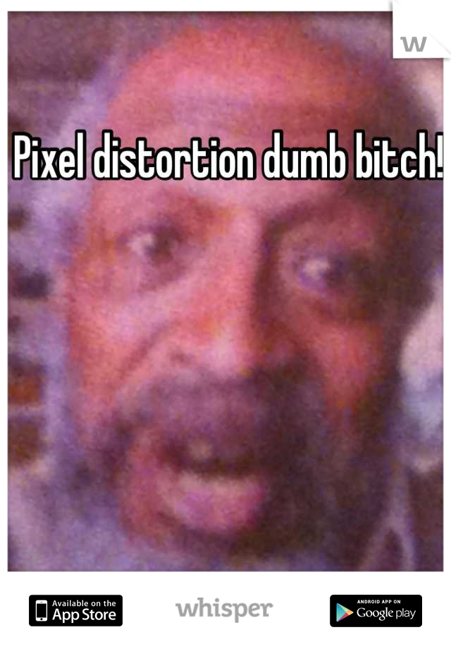 Pixel distortion dumb bitch!