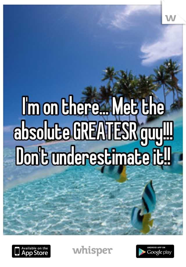 I'm on there... Met the absolute GREATESR guy!!! Don't underestimate it!!