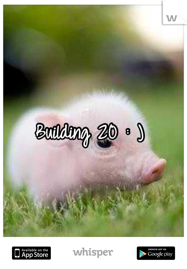 Building 20 : ) 