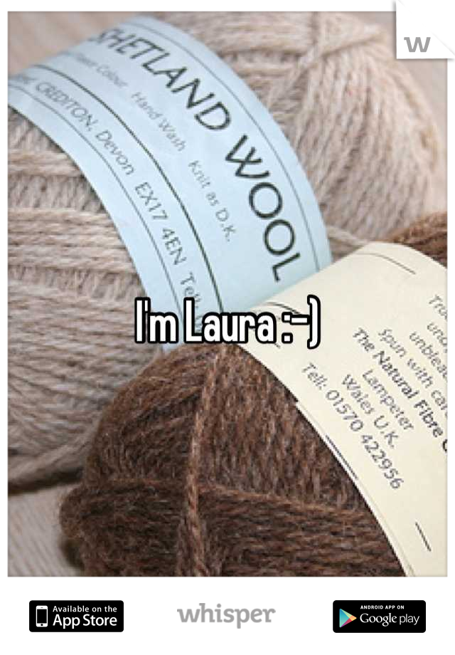 I'm Laura :-)