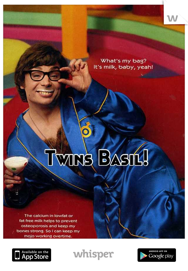 Twins Basil!