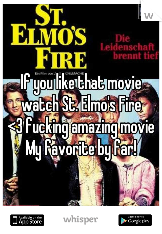 If you like that movie watch St. Elmo's Fire 
<3 fucking amazing movie 
My favorite by far!