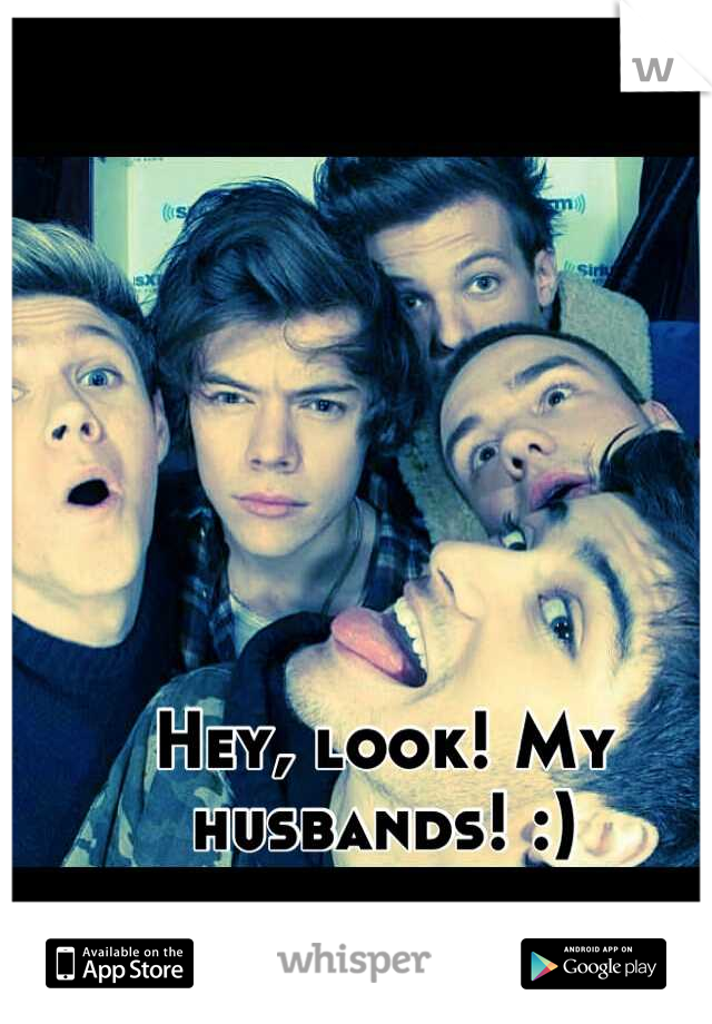 Hey, look! My husbands! :)