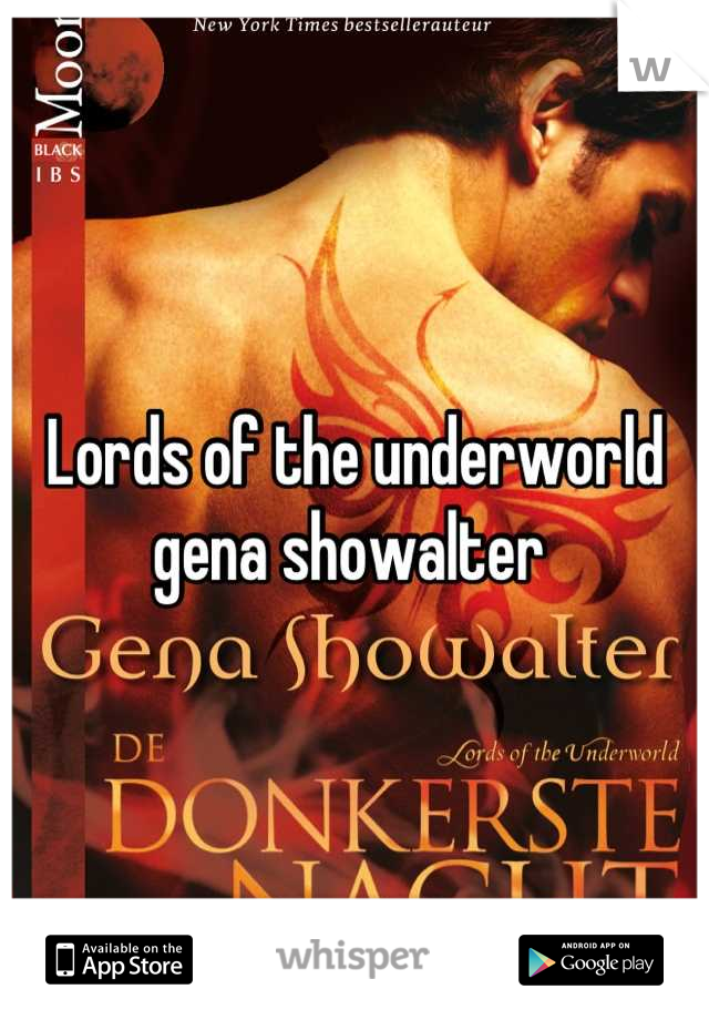 Lords of the underworld gena showalter 