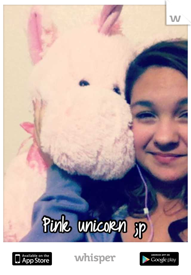 Pink unicorn ;p