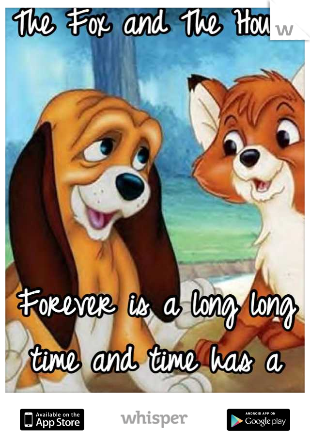 The Fox and The Hound




Forever is a long long time and time has a way of changin things.
