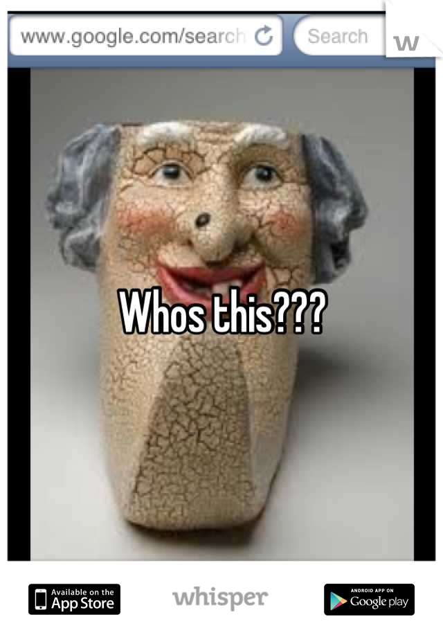 Whos this???