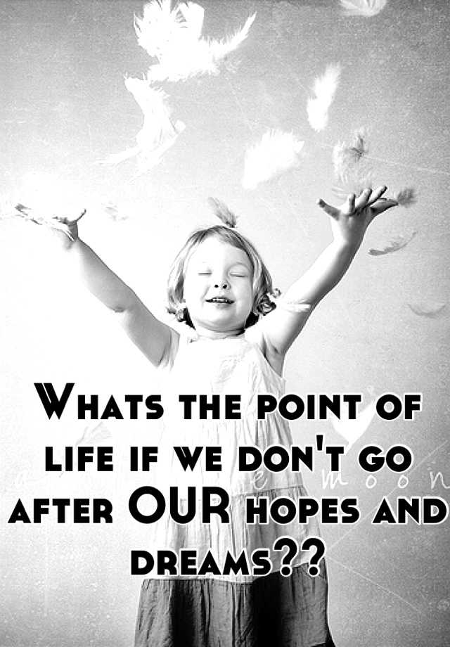 whats-the-point-of-life-if-we-don-t-go-after-our-hopes-and-dreams