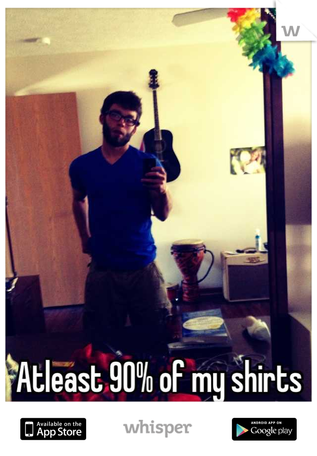 







Atleast 90% of my shirts are V-Necks 