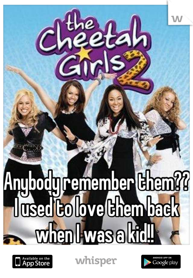 Anybody remember them?? I used to love them back when I was a kid!! 