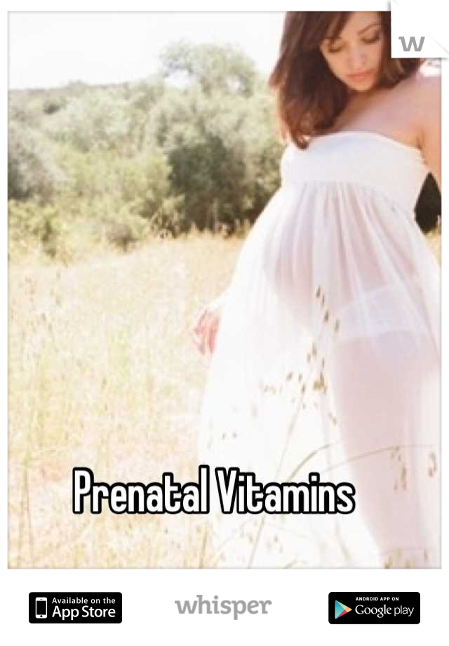 Prenatal Vitamins