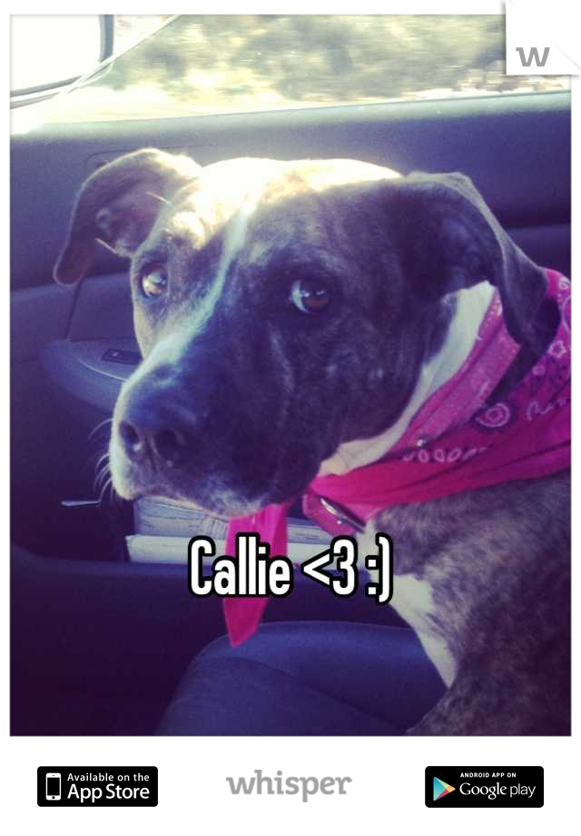 



Callie <3 :)