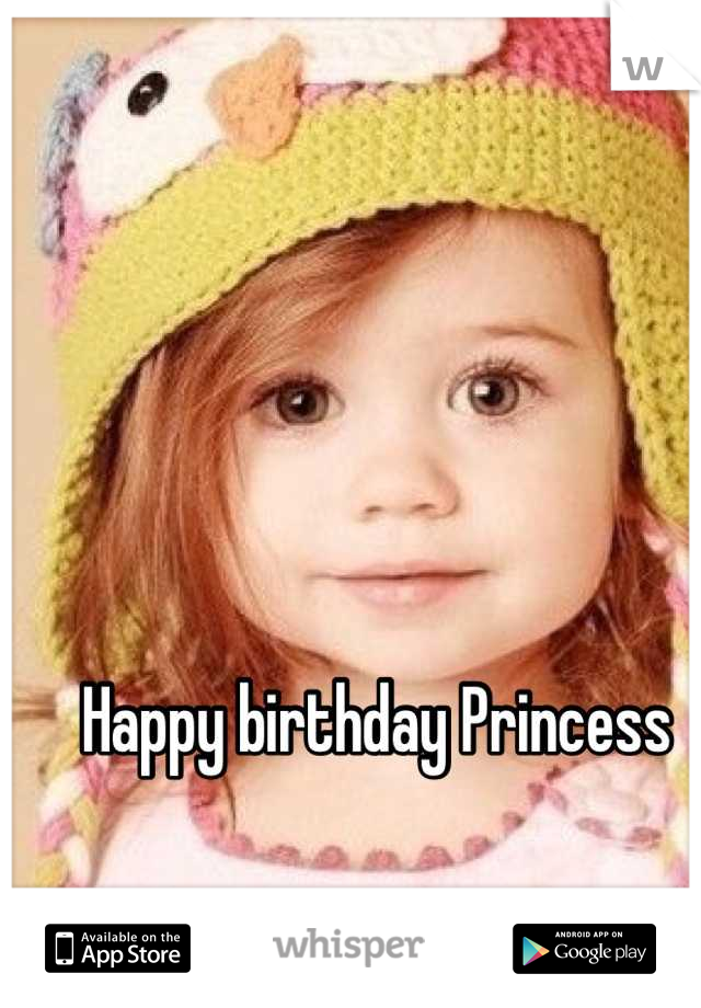 Happy birthday Princess