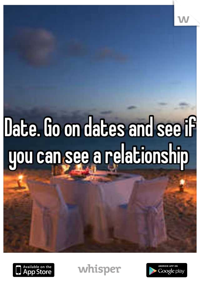 Date. Go on dates and see if you can see a relationship 