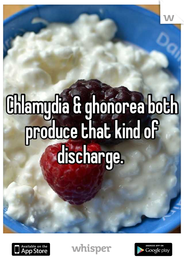 Chlamydia & ghonorea both produce that kind of discharge. 
