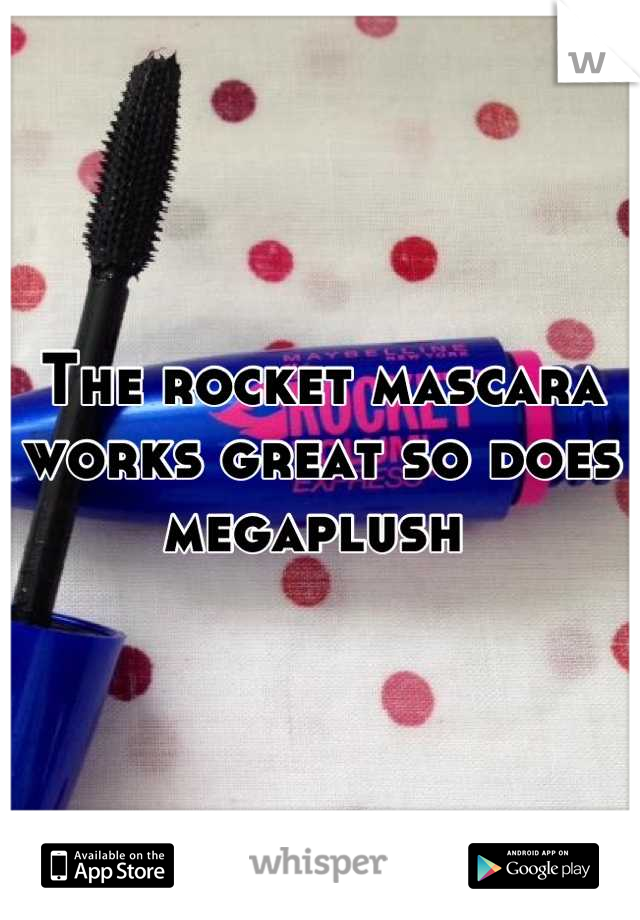 The rocket mascara works great so does megaplush 