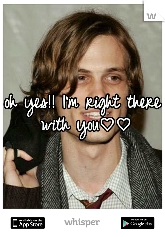 oh yes!! I'm right there with you♡♡