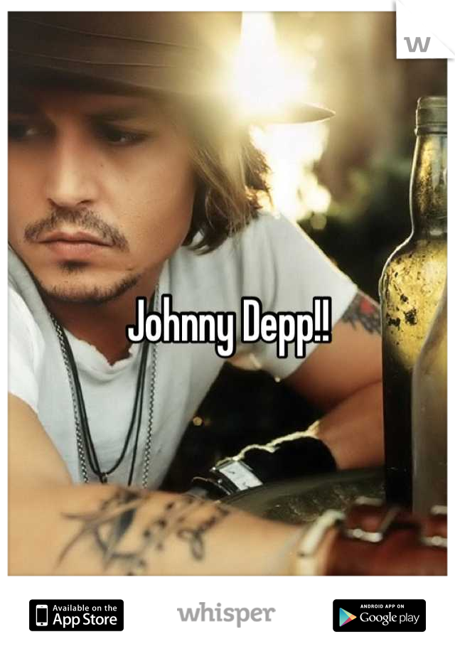 Johnny Depp!!