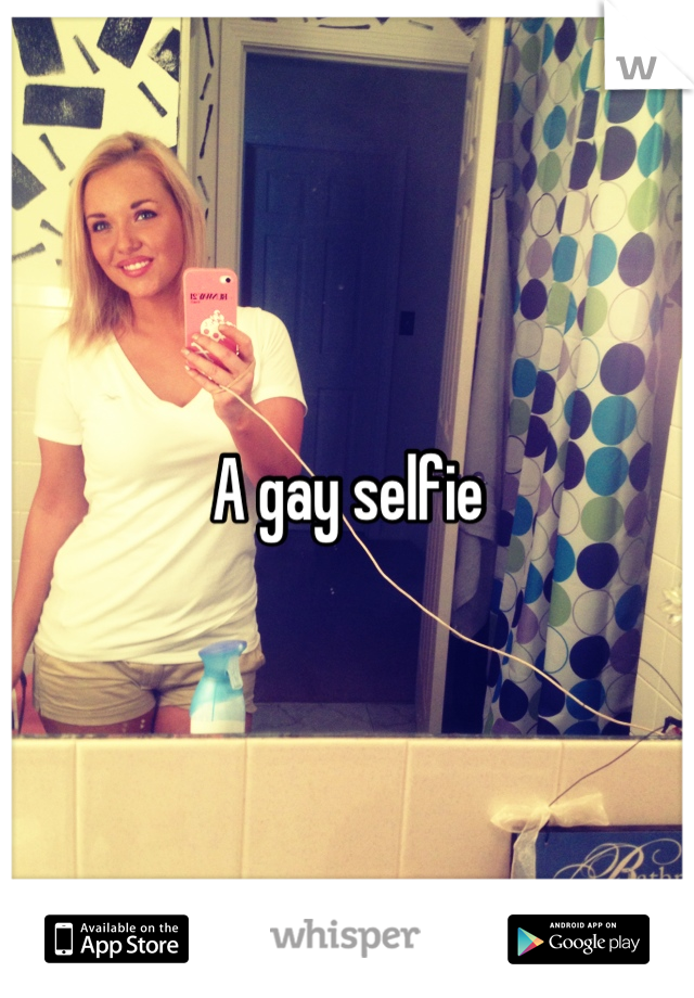 A gay selfie