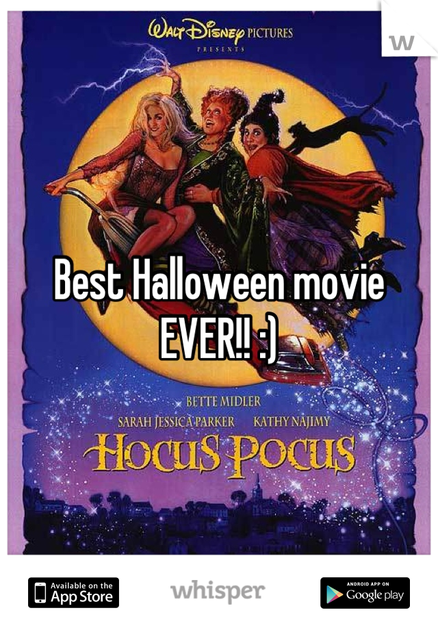 Best Halloween movie EVER!! :)