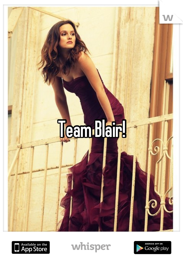 Team Blair!