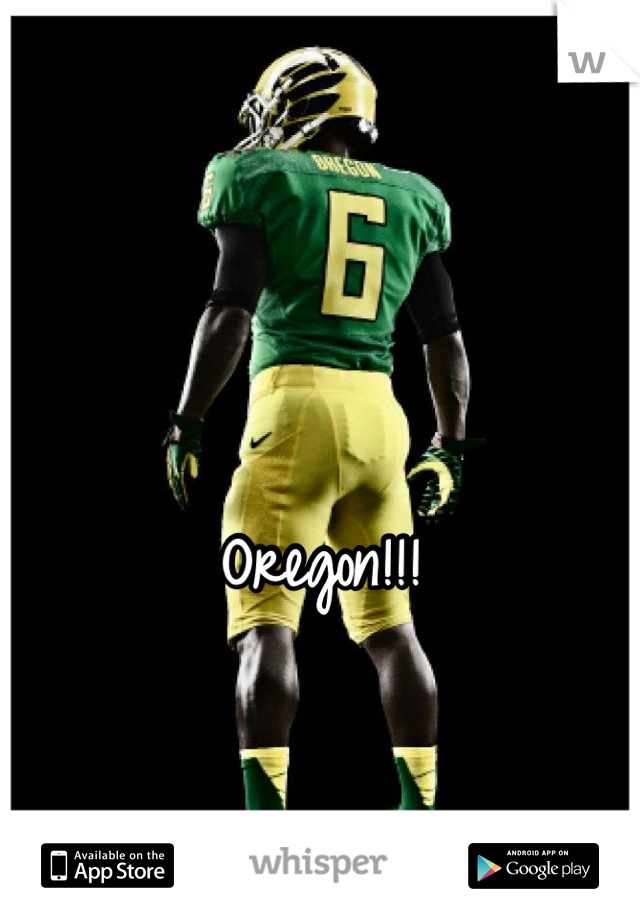 

Oregon!!!