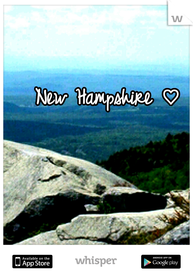 New Hampshire ♡