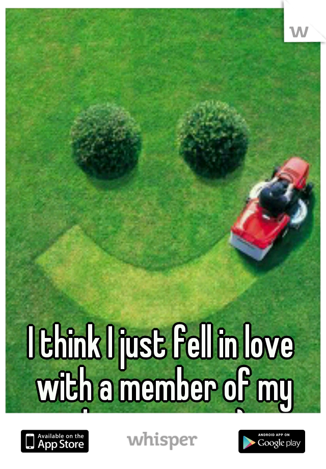 I think I just fell in love with a member of my lawn crew :-)
