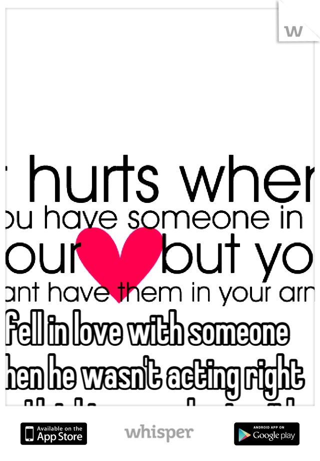 fell in love with someone then he wasn't acting right so I let him go and got with someone else now me and him broke up now  my ex got another girl pregnant.. I'm heartbroken.. Ps his also my baby dad