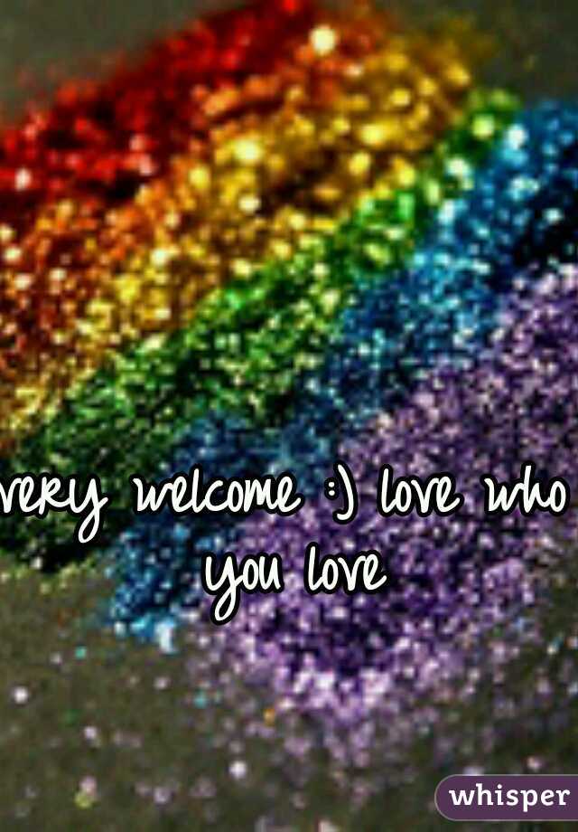 very welcome :) love who you love