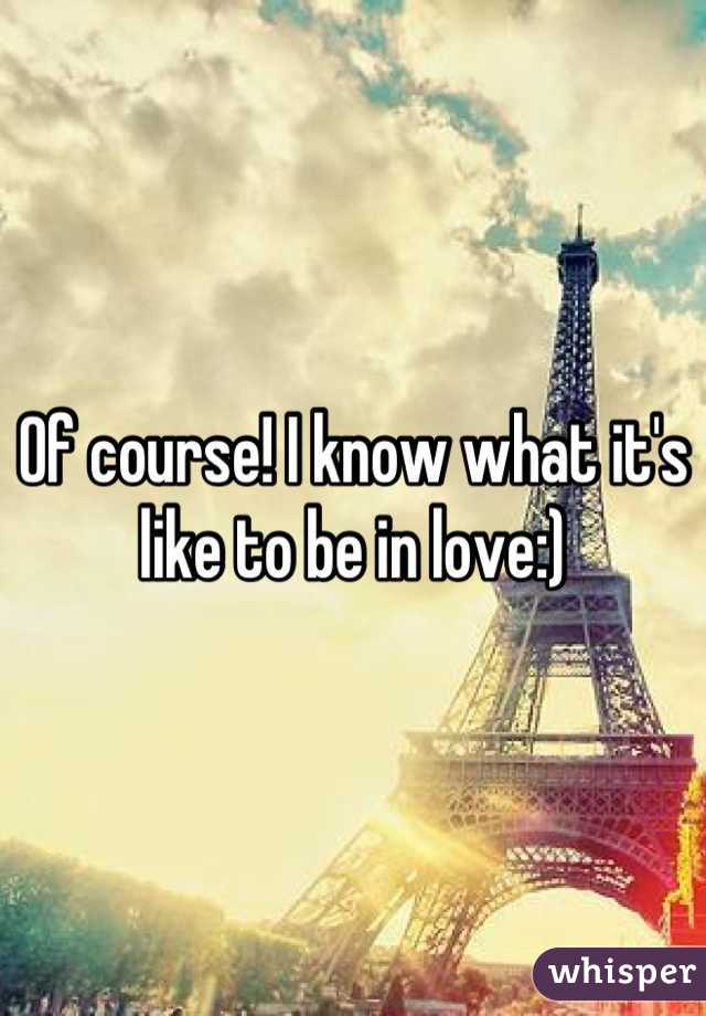 Of course! I know what it's like to be in love:)