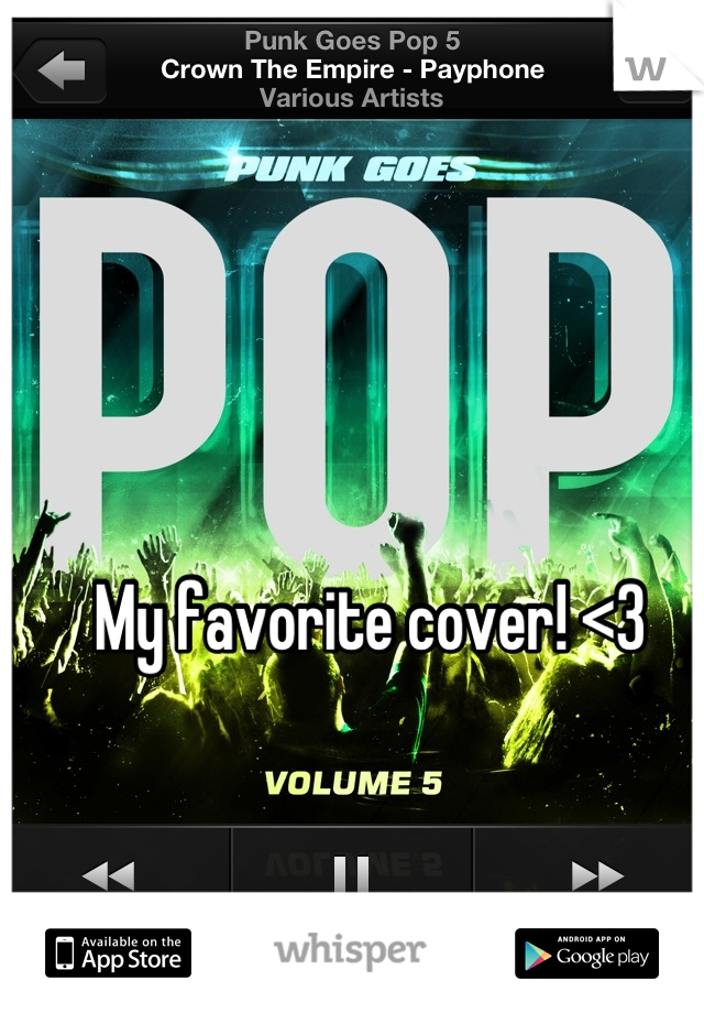 My favorite cover! <3 