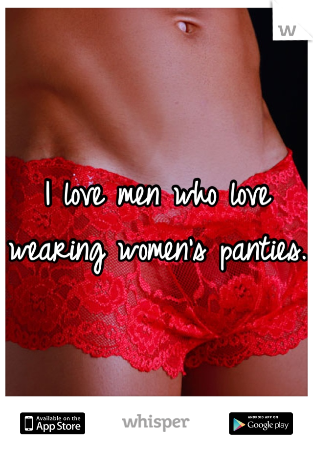Men Who Love Wearing Panties 71