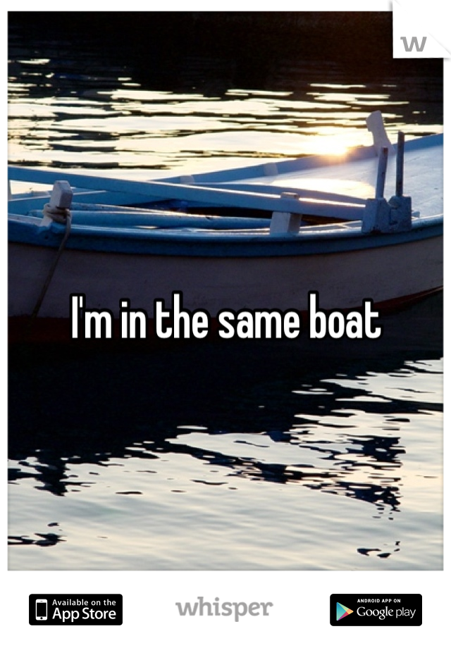 I'm in the same boat