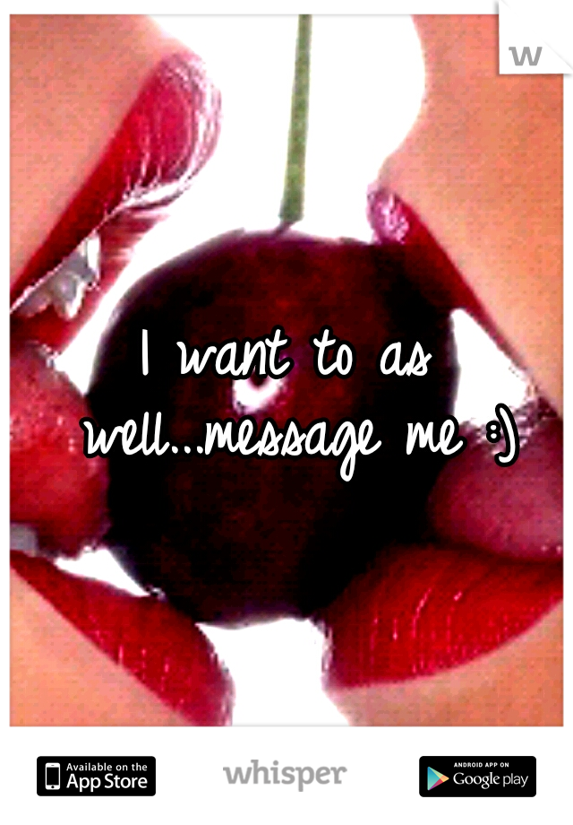 I want to as well...message me :)