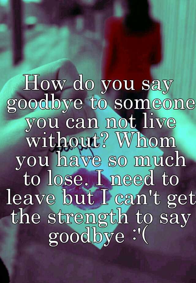 how-do-you-say-goodbye-to-someone-you-can-not-live-without-whom-you