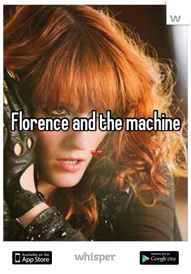 Florence and the machine ❤❤