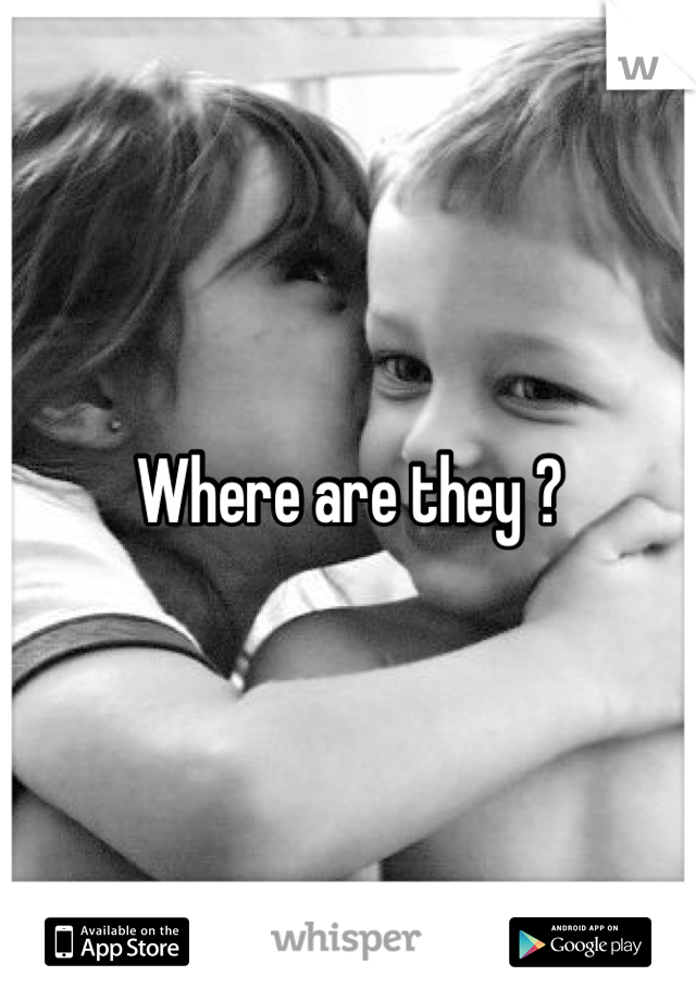 Where are they ?
