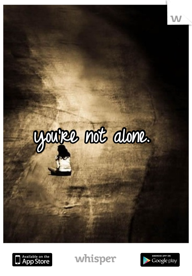 you're not alone. 