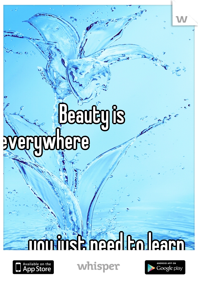 Beauty is everywhere








































































you just need to learn how to see it.